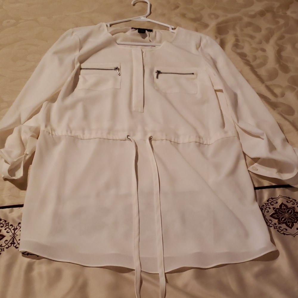 Tunic Polyester Shirt